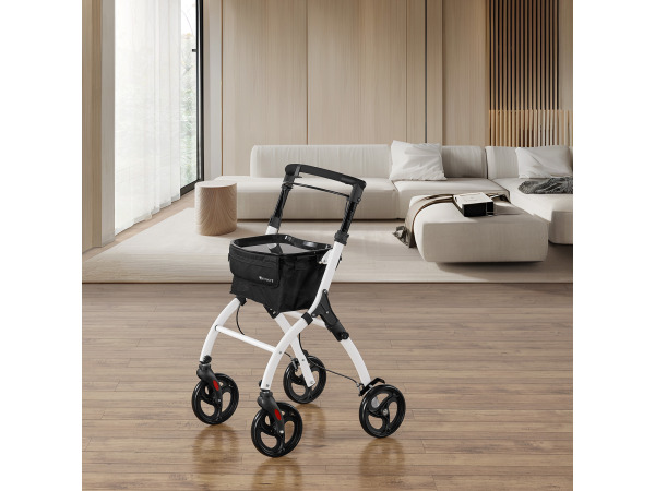 Aluminium Rollator Active - Wit – foto 4 – kavel bij XL Auctions