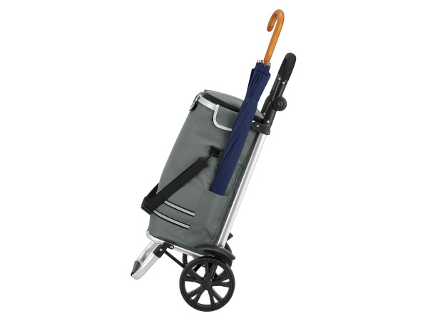Boodschappentrolley 3in1 - 56L - Grijs – foto 4 – kavel bij XL Auctions