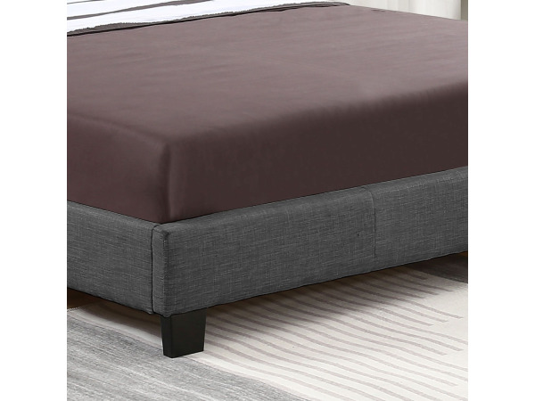 Gestoffeerd bed Verona - 120 x 200cm - Donkergrijs – foto 7 – kavel bij XL Auctions