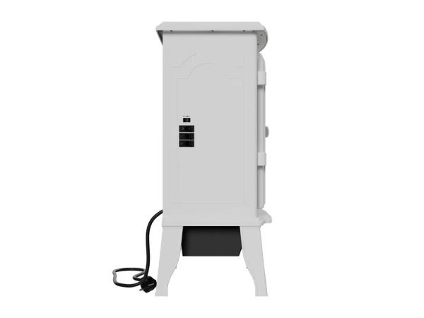 Elektrische haard - Incl. Vlameffect - Wit – foto 4 – kavel bij XL Auctions