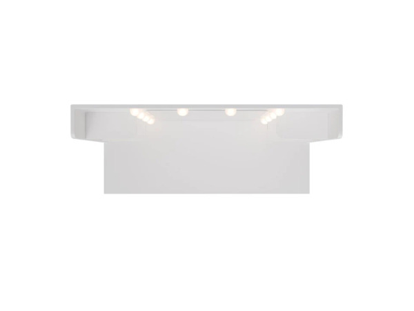 Kaptafel / Schminktafel Malia - Incl. Spiegel en LED - Wit – foto 2 – kavel bij XL Auctions