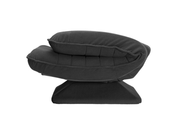 Relaxstoel / Relaxfauteuil Corsica - Corduroy - Donkergrijs – foto 2 – kavel bij XL Auctions