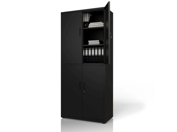 Metalen Archiefkast / Kantoorkast - Incl. slot – kavel bij XL Auctions