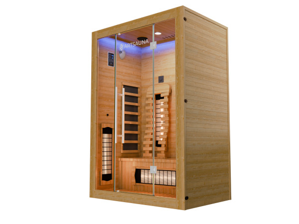 Infraroodcabine/sauna Kiruna 190x130x105cm – foto 9 – kavel bij XL Auctions