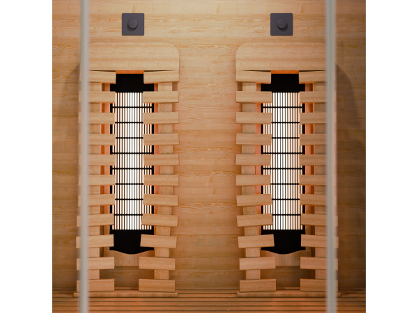 Infraroodcabine/sauna Kiruna 190x130x105cm – foto 10 – kavel bij XL Auctions