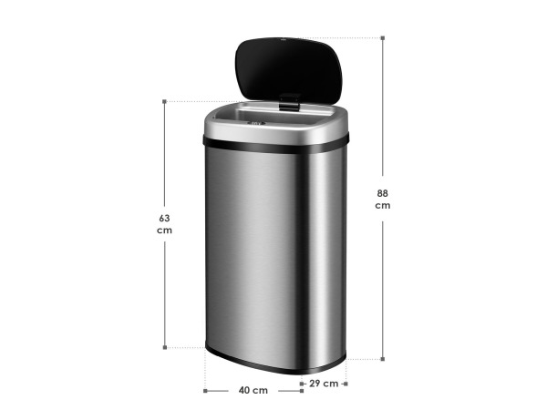Automatische Prullenbak / Sensorprullenbak - 60 Liter – foto 2 – kavel bij XL Auctions