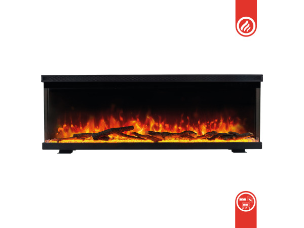 Elektrische haard LEA - Elektrische 3-in-1 haard - 42 inch – foto 4 – kavel bij XL Auctions