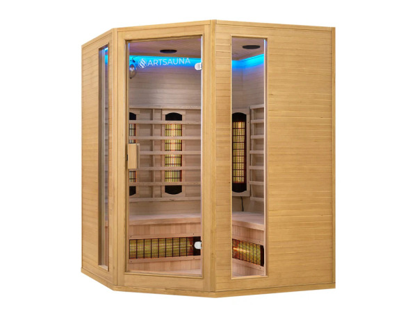 Infraroodcabine Nyborg E150V - 150x150x190 cm - Dubbele Tech – foto 3 – kavel bij XL Auctions