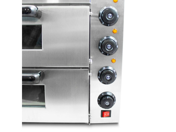 Pizzaoven / Pizzamaker - Dubbele oven - Elektrisch - 3000 wa – foto 4 – kavel bij XL Auctions