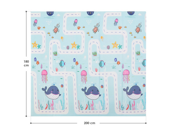 Kinder Speelkleed Stella - 180 x 200 cm - Blauw – foto 2 – kavel bij XL Auctions