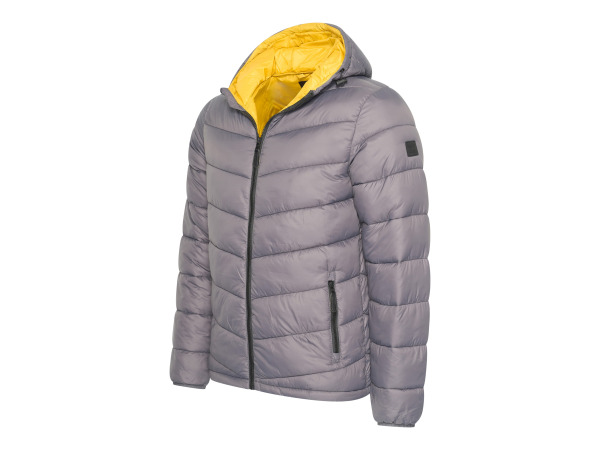 Cappuccino Italia Hooded Puffer Jacket Antraciet - XL