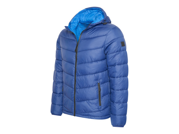 Cappuccino Italia Hooded Puffer Jacket Navy - XXL