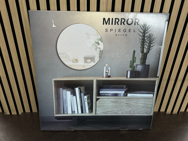 2 stuks: Spiegels Ø 55 cm – foto 3 – kavel bij XL Auctions