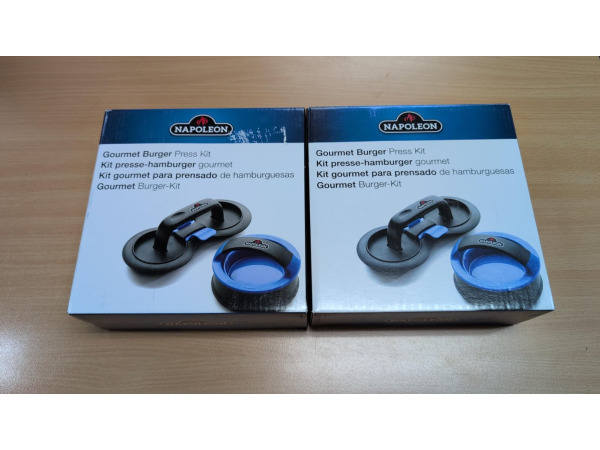 2x Napoleon Gourmet Burgerpers Set - Keukenaccessoire – foto 2 – kavel bij XL Auctions