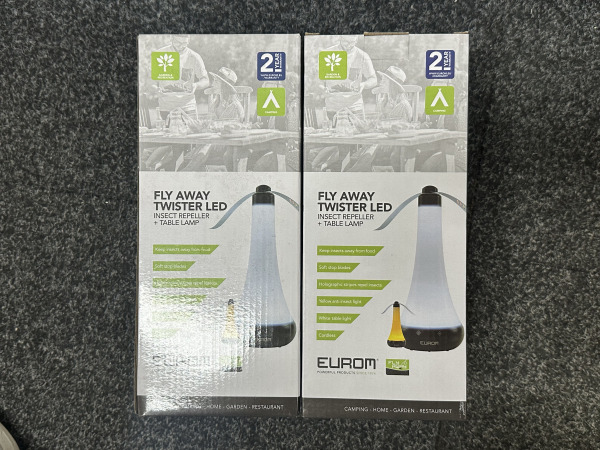 5x Eurom Fly Away Twister LED - 210804 – foto 3 – kavel bij XL Auctions