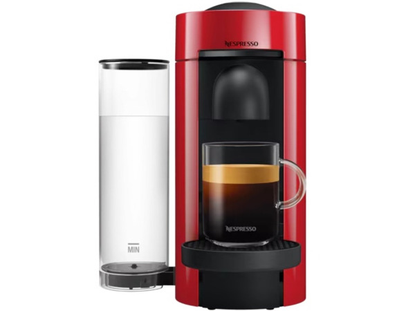 Magimix Nespresso Vertuo Plus - Zwart - Kersen Rood