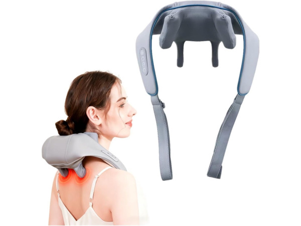Professionele Shiatsu Nek massager met Warmte Blauw