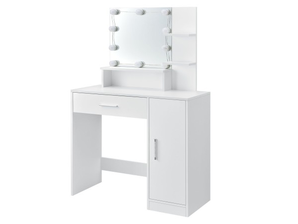 Schminktafel / kaptafel Zoey - Wit