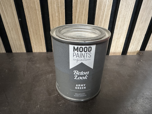 24x Moodpaints Krijtverf Army Green 100ML – foto 2 – kavel bij XL Auctions