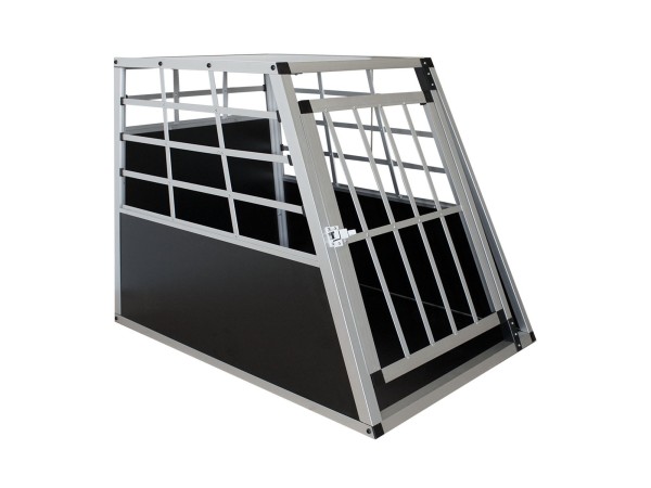 Aluminium hondentransportbox - L