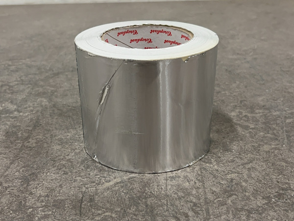 10x Coroplast aluminium tape - folie (100mm × 50m) 910 ALU SE