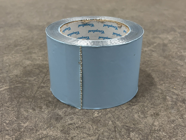 10x Coroplast aluminium tape - folie (75mm × 50m) 1510 AWX