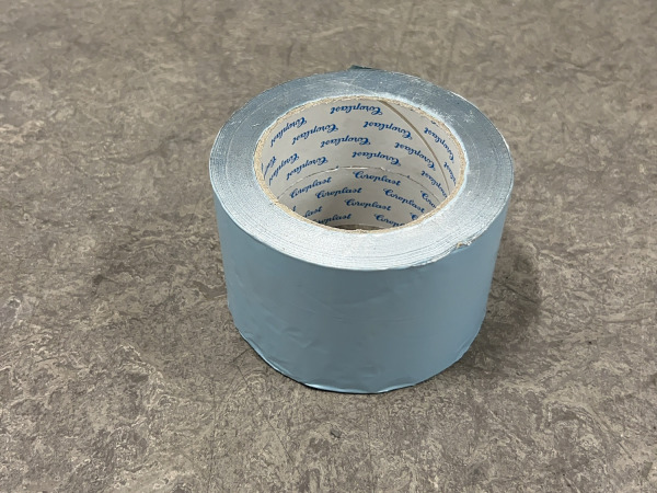 4x Coroplast aluminium tape - folie (75mm × 50m) 1509 AWX