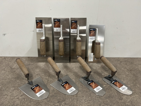 Super Prof Pure stukadoorsgereedschap set 8-delig