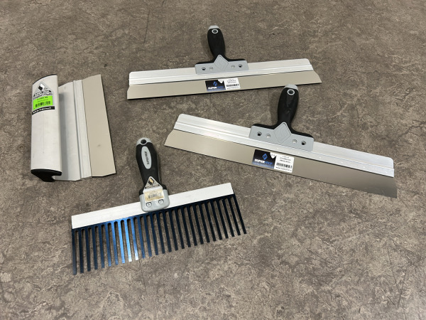 Super Prof stukadoorsgereedschap set 4-delig
