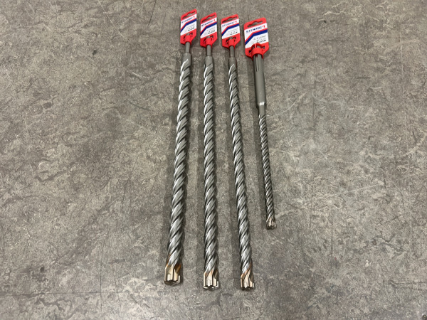 Stenroc betonboor ø14-22mm set 4-delig 4-Cutter