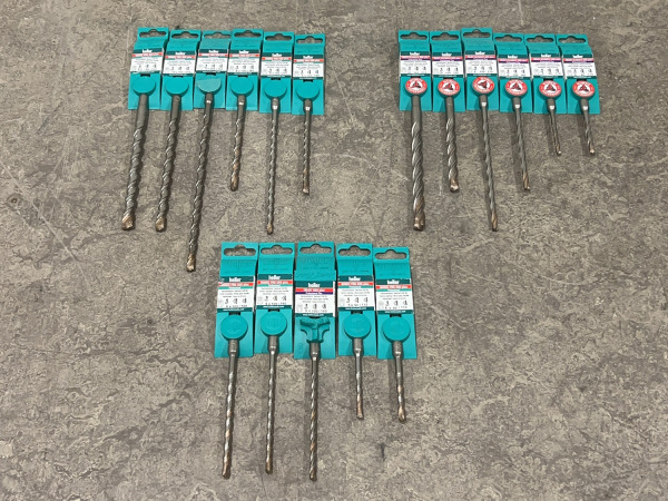 Heller hamerboor set 17-delig