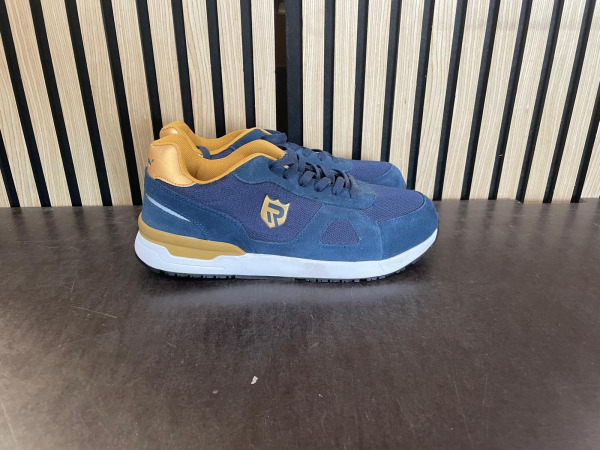 LARNMERN Werkschoenen / Veiligheidssneakers Blauw-Geel 45 – kavel bij XL Auctions