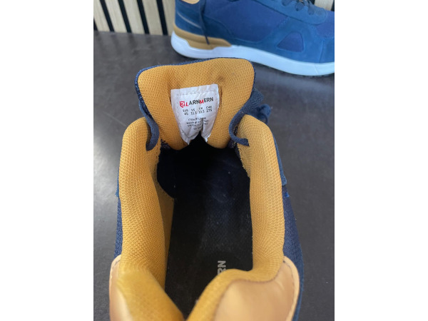 LARNMERN Werkschoenen / Veiligheidssneakers Blauw-Geel 45 – foto 4 – kavel bij XL Auctions
