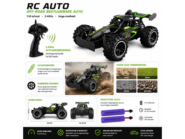 High Speed Off-road Bestuurbare Auto – foto 2 – kavel bij XL Auctions