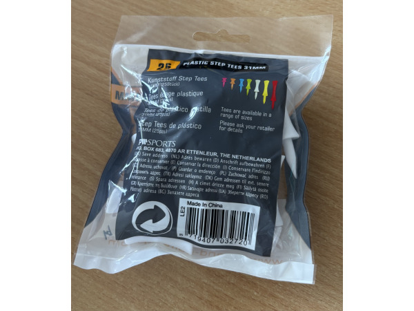 250x Golf tees rood 20 stuks per zakje 31 mm – foto 2 – kavel bij XL Auctions
