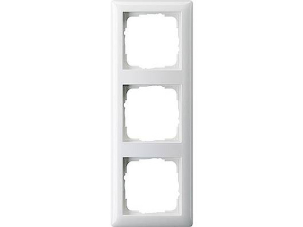 Gira afdekraam 3-voudig Standaard 55 wit glans (021303) – foto 2 – kavel bij XL Auctions