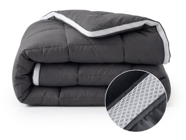Sleeptime Dekbed Zonder Overtrek 240 x 200 cm Antraciet