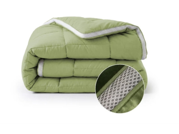 Lazy Dekbed Zonder Overtrek - 3D Air - Groen 200x200
