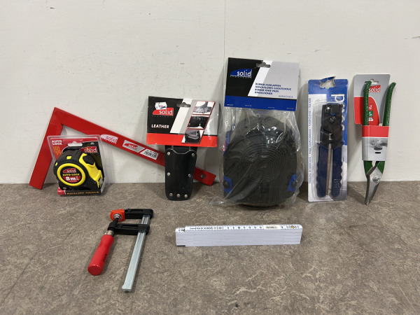 Solid handgereedschap set 8-delig
