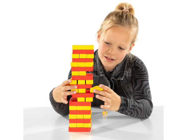 Buurman & Buurman Stapeltoren Spel met Dobbelsteen – foto 3 – kavel bij XL Auctions