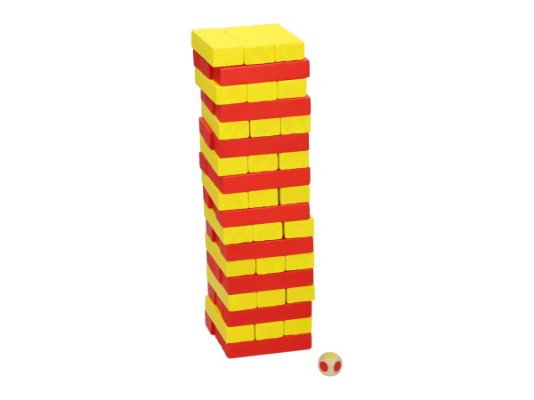 Buurman & Buurman Stapeltoren Spel met Dobbelsteen – foto 5 – kavel bij XL Auctions