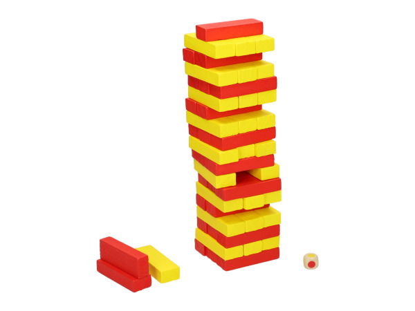 Buurman & Buurman Stapeltoren Spel met Dobbelsteen – foto 6 – kavel bij XL Auctions
