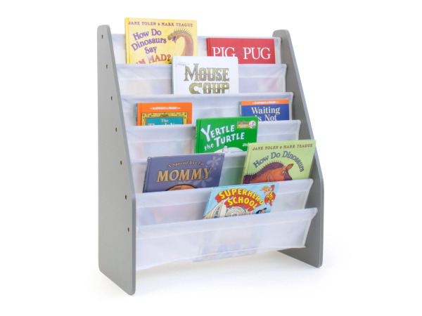 Inspire Supersized Boekenrek Grijs/Wit – kavel bij XL Auctions