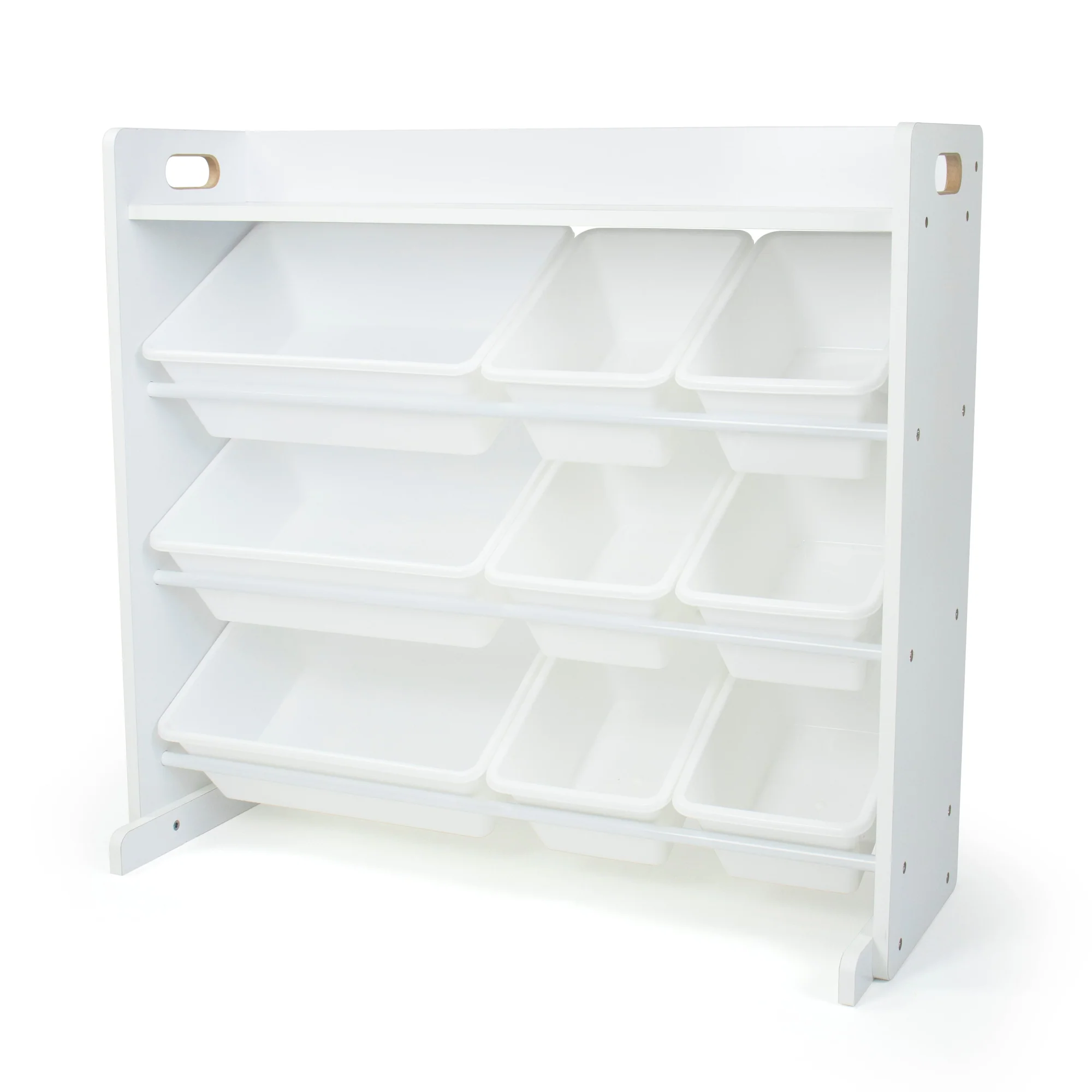 Cambridge Wit Speelgoedorganizer met Plank en 9 Opbergbakken – foto 2 – kavel bij XL Auctions