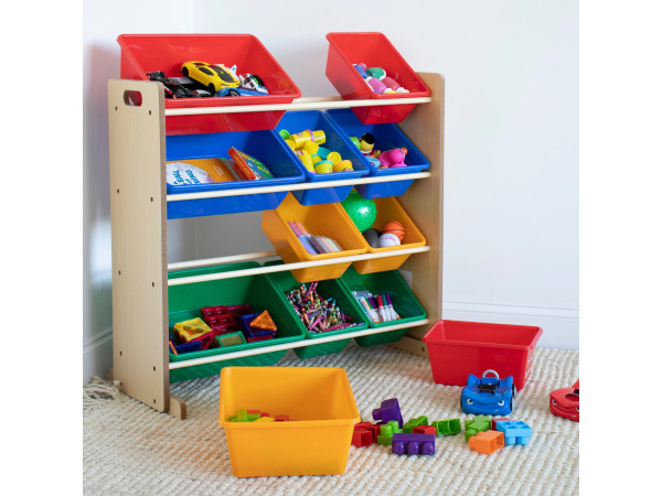 Primary 12-Bin Speelgoedorganizer – foto 4 – kavel bij XL Auctions