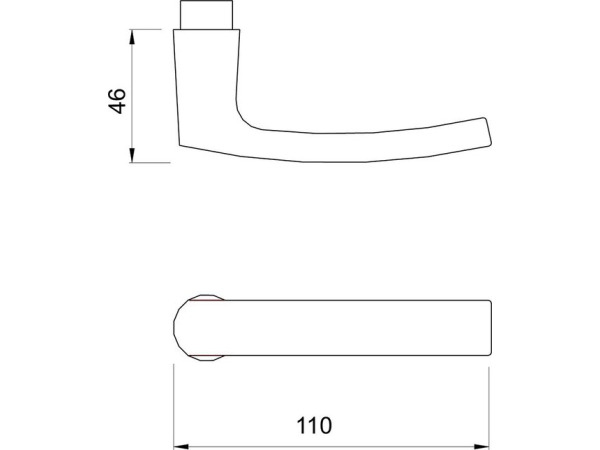 2x AMI Deurkruk Blokmodel 332 Quickstift Zwart DD:38-42mm DKR 3 – foto 2 – kavel bij XL Auctions