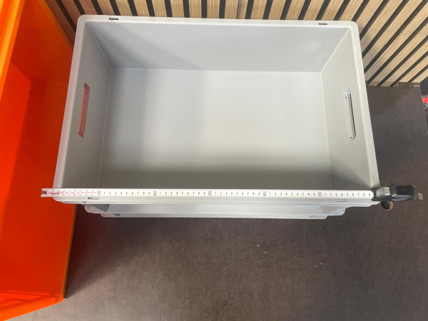 Transport-/magazijnbakken – 3 stuks – kunststof – foto 4 – kavel bij XL Auctions