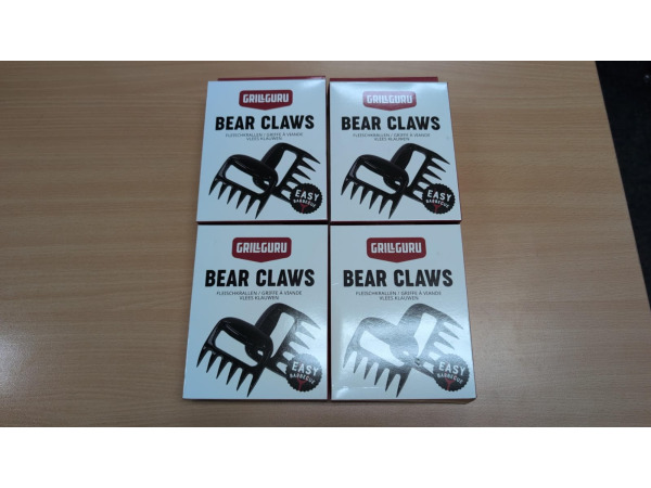 15x Grill Guru Bear Claws Vleesklauwen Set – foto 2 – kavel bij XL Auctions