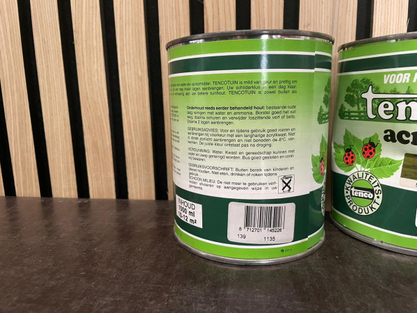 2x Tenco Tencotuin Acrylbeits Wilgegroen 502 – 1 Liter – foto 3 – kavel bij XL Auctions