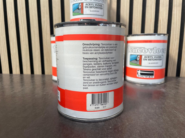 5x Tenco Vloer Acryl Vloer- en Betonverf 750 ml – Bladgroen – foto 3 – kavel bij XL Auctions